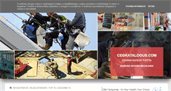 Desktop Screenshot of cegkatalogus.com